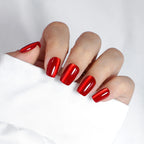 Velour Red Cat Eye