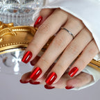 Velour Red Cat Eye