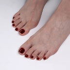 Velour Rouge Toenail