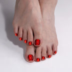 Ruby Cat Eye Toenail