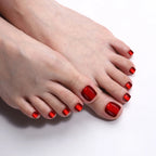 Ruby Cat Eye Toenail